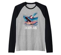 3I Atlas Descubrimiento Interestelar 2025 Camiseta Manga Raglan