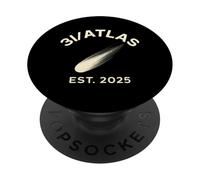 3i Atlas EST 2025 Sonda cósmica de Cometa Espacial interestelar PopSockets PopGrip Adhesivo