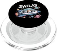 3I Atlas Funny Alien Cat Humor Espacial PopSockets PopGrip para MagSafe