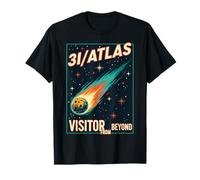 3I Atlas visitante de más allá del Arte cósmico Vintage Camiseta