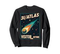 3I Atlas visitante de más allá del Arte cósmico Vintage Sudadera