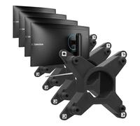 3IDEE Adaptador VESA Compatible con Monitor MSI Optix (MAG342CQR, MAG342CQRV, MAG301CR2, AG321CQRDE, MAG342CQRVDE) - Soporte VESA 100x100 mm - para Montaje en Monitor o Soporte de Pared (Paquete de 4)