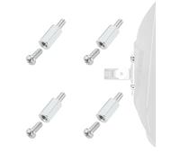 3IDEE VESA Set de espaciadores - Tornillos VESA M4 - 15 mm de distancia - Compatible con muchos monitores (Samsung, HP, MSI, Dell)