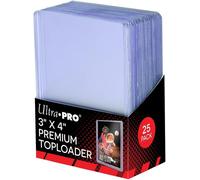 3IN X 4IN Super Clear Premium Top Loader 25CT Pack of 40