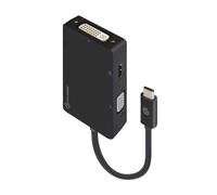 3In1 Usb-C To Hdmi Dvi Vga Adapter - Male To 3-Female NUEVO