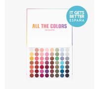 3INA MAKEUP - All The Colors Palette - Paleta de Sombra de Ojos con Colores de Larga Duración - Sombras de Ojos Multicolor con 56 Tonos con Acabado Mate Satinado & Brillante Vegan - Cruelty Free