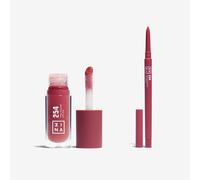3INA Lip Combo 254: The Color Lip Oil 254 + The Automatic Lip Pencil 254