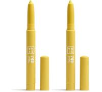 3INA MAKEUP - The 24H Eye Stick 749 - Pistacho - Sombra de Ojos en Barra Cremosa de Alta Pigmentación - Sombra de Ojos Waterproof 24h - Sombras de Ojos Multiusos - Vegan - Cruelty Free (Paquete de 2)