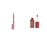 3INA MAKEUP - The Automatic Lip Pencil 503 + The Longwear Lipstick 503 - Perfilador de Labios Nude Retráctil Waterproof + Labial Líquido Nude con Acido Hialurónico - Vegan - Cruelty Free