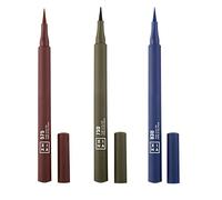 3INA MAKEUP - The Color Pen Eyeliner 575 + The Color Pen Eyeliner 759 + The Color Pen Eyeliner 830 - Eyeliners líquidos mate de colores - Delineador de ojos con punta precisa - Vegano - Cruelty Free