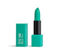 3INA MAKEUP - The Lipstick 793 - Turquesa - Labial Cremoso - Barra de Labios Mate con Vitamina E y Manteca de Karité de Alta Pigmentación con Olor a Vainilla - Vegan - Cruelty Free
