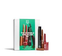 3INA MAKEUP - The Scribble and Glow Kit - Set Maquillaje - 24h Eye Stick 532 + Color Lip Glow 254 + 24h Level Up Mascara 900 - Sombra de ojos + Labial + Mascara - Vegan - Cruelty-Free