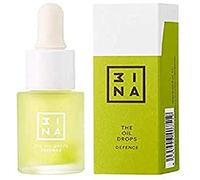 3INA MAKEUP - Vegan - The Oil Drops Defence 603 - Verde - Aceite facial que protege, regenera y nutre la piel - Serum para el rostro apto para todo tipo de pieles - Cruelty Free