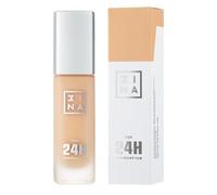 3INA - The 24H Foundation 636 - Base de Maquillaje Amarillo Nude | Cobertura Total - 24H de Duración y Resistente al Agua - Vegan - Cruelty Free