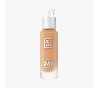 3INA MAKEUP - The 24h Foundation 645 - Base de Maquillaje Bronceado medio con Subotono Amarillo - Base Maquillaje de Cobertura Total con 24H de Duración y Resistente al Agua - Vegan - Cruelty Free