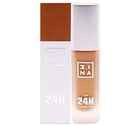3INA MAKEUP - The 24h Foundation 663 - Base de Maquillaje Marrón con Subotono Neutro/Rosa - Base Maquillaje de Cobertura Total con 24H de Duración y Resistente al Agua - Vegan - Cruelty Free