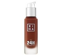 3INA - The 24H Foundation 672 - Base de Maquillaje Chocolate | Cobertura Total - 24H de Duración y Resistente al Agua - Vegan - Cruelty Free