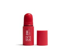 3INA - The No - Rules Stick 244 - Colorete en Barra Rojo - 3 en 1 | con Ácido Hialurónico - Colorete 3 en 1 Mejillas Labios y Ojos - Colorete Tamaño Viaje - Vegan - Cruelty Free