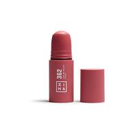 3INA - The No - Rules Stick 362 - Colorete en Barra Rosa - 3 en 1 | con Ácido Hialurónico - Colorete 3 en 1 Mejillas Labios y Ojos - Colorete Tamaño Viaje - Vegan - Cruelty Free