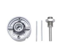 3Jaw Lathe Chuck, Mini Lathe Chuck with Connecting Rod and Short Sticks, Mini Self Centering Wood Turning Chuck, for Mini Lathe, Power Accessories and Woodworking Lathe Tools