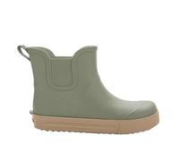 3Kamido GoEasy Botas de agua para niños - Botas Chelsea, elegantes, Barefoot shoes, cortas, con cinta reflectante, plantilla antibacteriana y suela antideslizante (pistacho, 22/23)