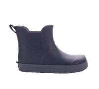3Kamido GoEasy Botas de agua para niños - Botas Chelsea, elegantes, Barefoot shoes, cortas, con cinta reflectante, plantilla antibacteriana y suela antideslizante (Azul marino, 28/29)