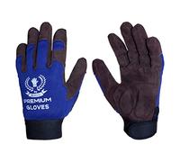 3Kamido PREMIUM guantes de trabajo de lujo, para la mecánica, montaje, embalaje, almacén, jardinería, el transporte, guantes de motocicleta, las tareas domésticas, hobby (1 Par, 11)