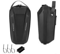 3L 2L Scooter Front Bag Hard Shell Design Sistema de montaje de liberación rápida para manillares de scooters eléctricos y bicicletas plegables para uso diario (3L)