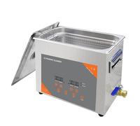 3L Industrial Ultrasonic Cleaner, 40kHz 180W with Heater And Timer, Stainless Steel for Watch Instruments And Industrial Parts