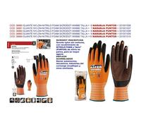3L Internacional. Microdot T-8 - Guante mecanico m08 puntos dot-t microdot nyl na/ne 3l