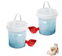 3L Large Capacity Silent Automatic Pet, Auto-Feeding Water Bucket, Travel-Friendly Hydration Station, Essential Pet Watering System for Pets, for Dogs & Cats(2 Pcs)