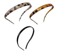 3lots - Diademas elásticas cómodas y sencillas para el pelo, elegantes y elegantes, adecuadas para hombres, mujeres y niños