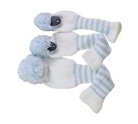 3lots - Fundas de golf resistentes al desgaste para conductores de golf, fundas de punto largas para cabeza de golf, equipo profesional, doble capa