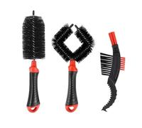 3LOTS Mountain Bicycles Cepillo Limpiador de Cadenas Portable Herramienta de Limpieza de Cadena para Cuidado Integral