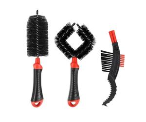 3LOTS Mountain Bicycles Cepillo Limpiador de Cadenas Portable Herramienta de Limpieza de Cadena para Cuidado Integral