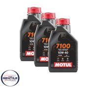 3LT Aceite Motor MOTUL 7100 10W40 MA2 1 Litro 100% Sintético Sport & Adventure