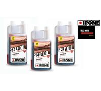 3Lt IPONE SELF ACEITE FRESA MEZCLA 2T CON DOSIFICADOR MOTO SCOOTER SINTÉTICO
