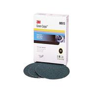 3M 00513 Green Corps Hookit Disco Regalite de grano 60E de 6 pulgadas