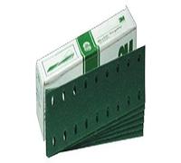 3M 00639 Green Corps Hookit 2-3/10.2 cm x 40.6 cm 80E Grit Regalite Hoja libre de polvo (paquete de 5)
