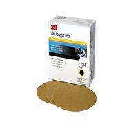 3M 00979 Hookit Gold - Disco de grano 236U P180C de 6 pulgadas (paquete de 4)