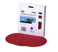 3M 01114 Stikit Red 6" P120 Grit Abrasive Disc