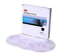 3M 01186 Hookit Red 6" P1000 Grit Abrasive Film Disc