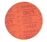 3M 01221 Hookit Red 6" P220 Grit Abrasive Disc