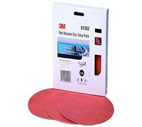 3M 01252 Stikit - Disco abrasivo rojo de grano P320 de 6 pulgadas (paquete de 4)