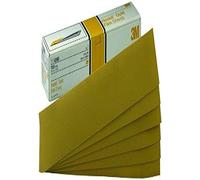 3M 02472 Hookit Gold 2-3/10.2 cm x 40.6 cm P150C Hoja de grano (paquete de 5)