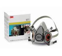 3M 06962 Media Máscara/Respirador Sin Filtros Talla M