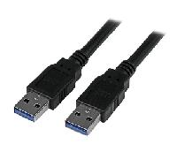 Startech Usb 3.0 Cable A To A 3 M One Size Black