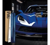 3M 2080 Car Wrapping lámina 30 x 152 cm autoadhesiva para coche, moto, barco, protector de pintura 3D con canales de aire para laminar (G217 Gloss Deep Blue Metallic)