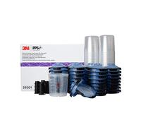 3M 26301 Kit de Sistema de Taza de pulverización, Std (22 FL oz, 650 ml), 125u Micron Filtro