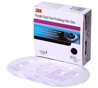 3M 30771 Hookit Purple 6 """" P600 Grit Dust Finish Fine Disco